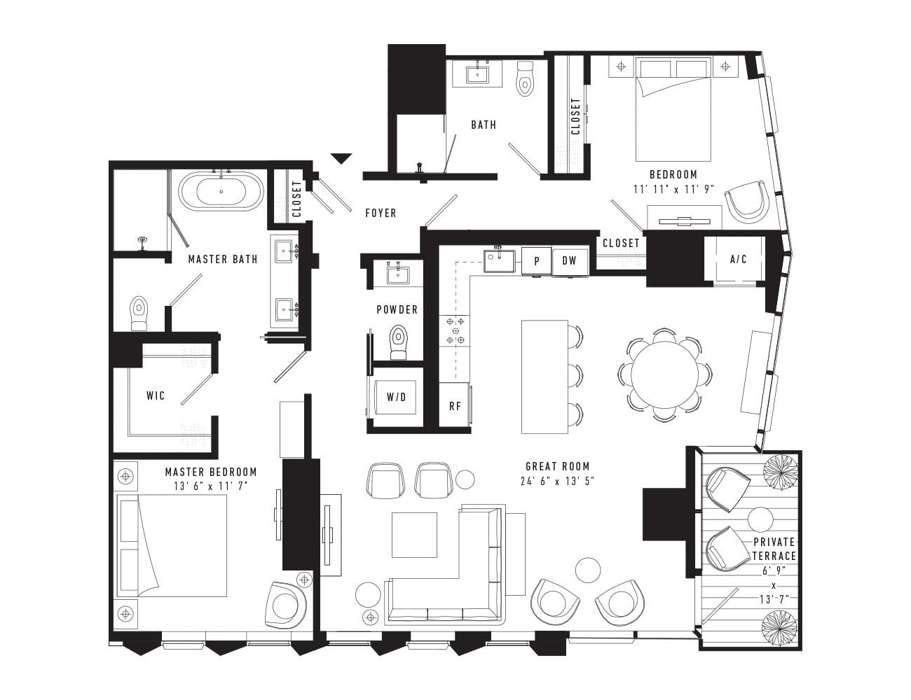 Condo Floor Plans, Downtown Austin, TX Austin Proper