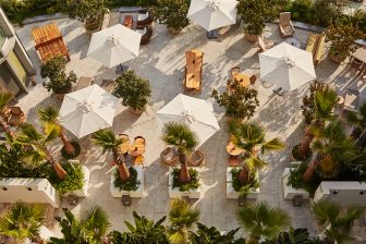 Aerial view of Olea Terrace