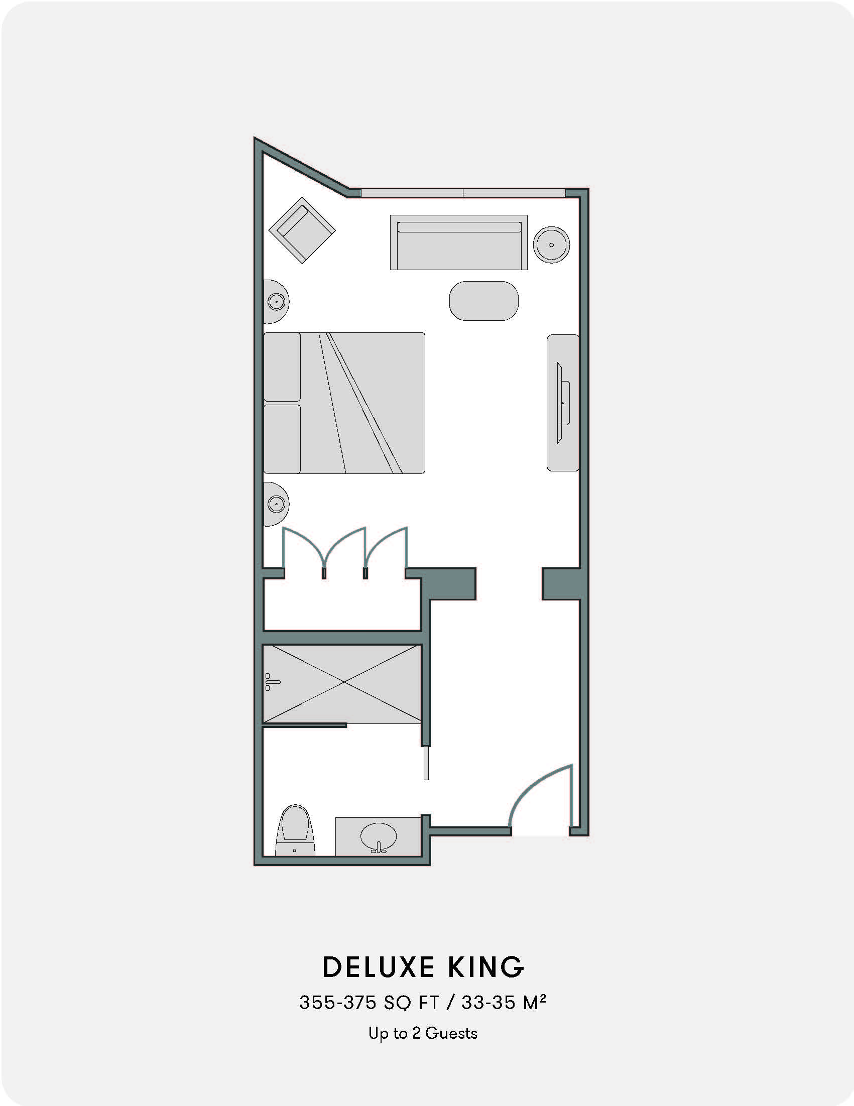 Proper Deluxe King Floor plan