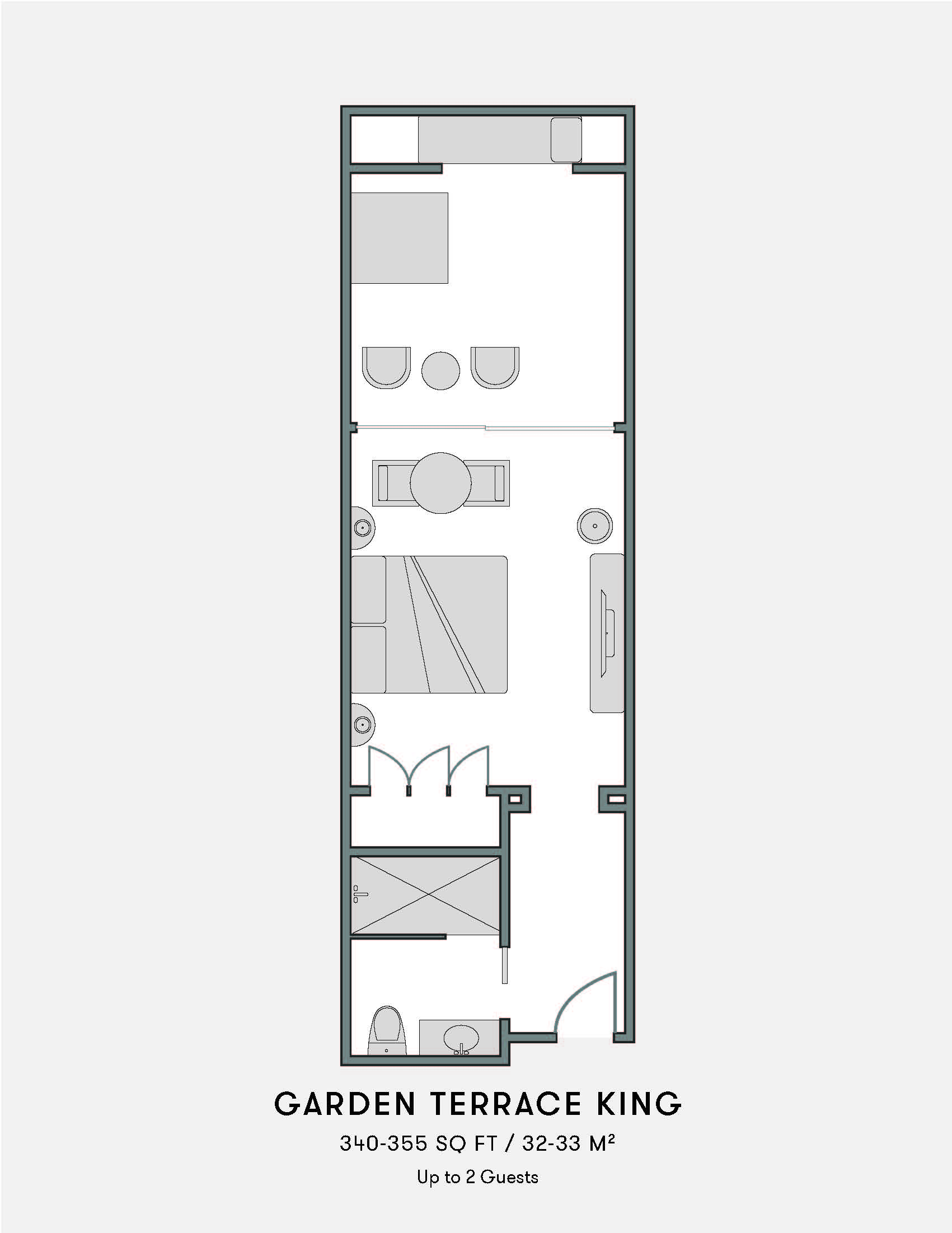 garden terrace king floor plan